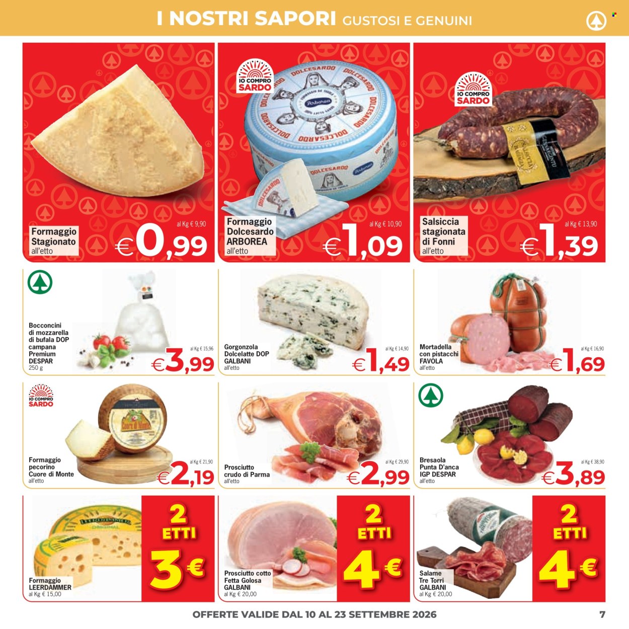 Volantino Eurospar - 10/9/2026 - 23/9/2026. Pagina 7