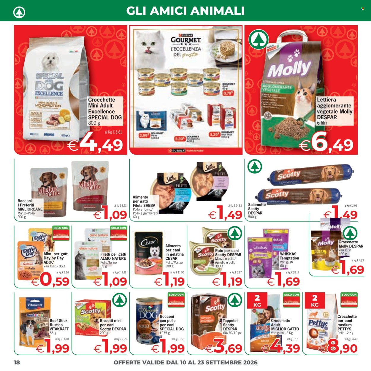 Volantino Eurospar - 10/9/2026 - 23/9/2026. Pagina 18