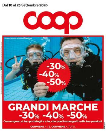 Volantino Coop - 10/9/2026 - 23/9/2026.