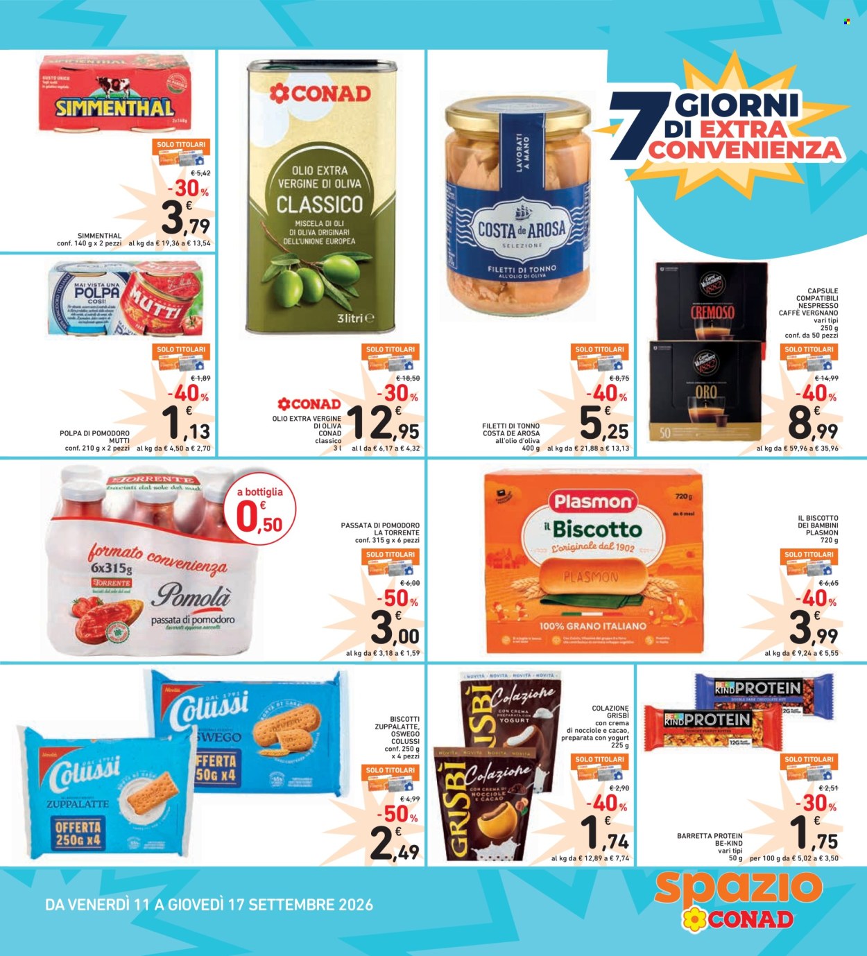 Volantino Spazio Conad - 11/9/2026 - 17/9/2026. Pagina 3