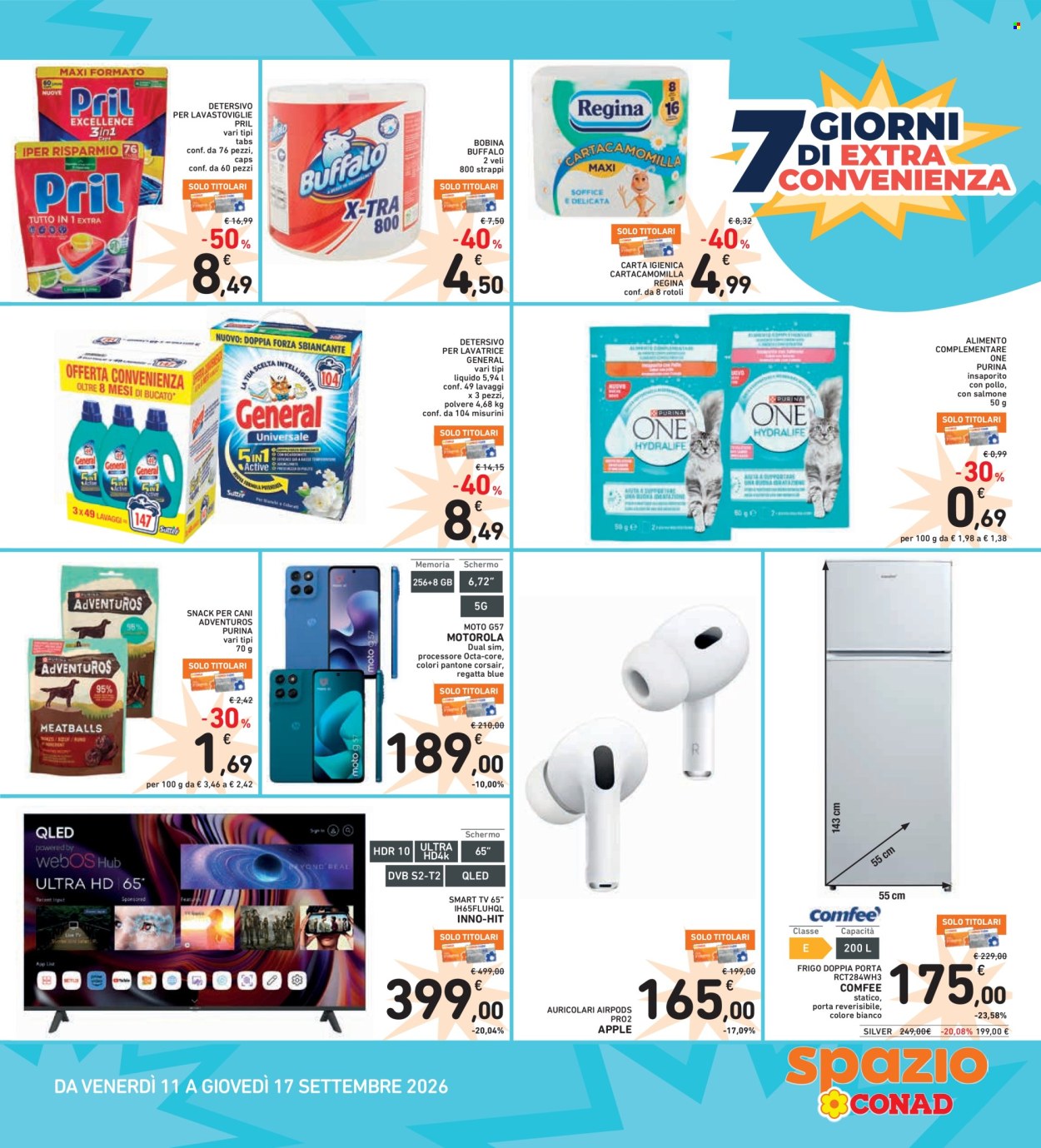 Volantino Spazio Conad - 11/9/2026 - 17/9/2026. Pagina 5