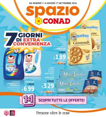 Volantino Spazio Conad - 11/9/2026 - 17/9/2026.