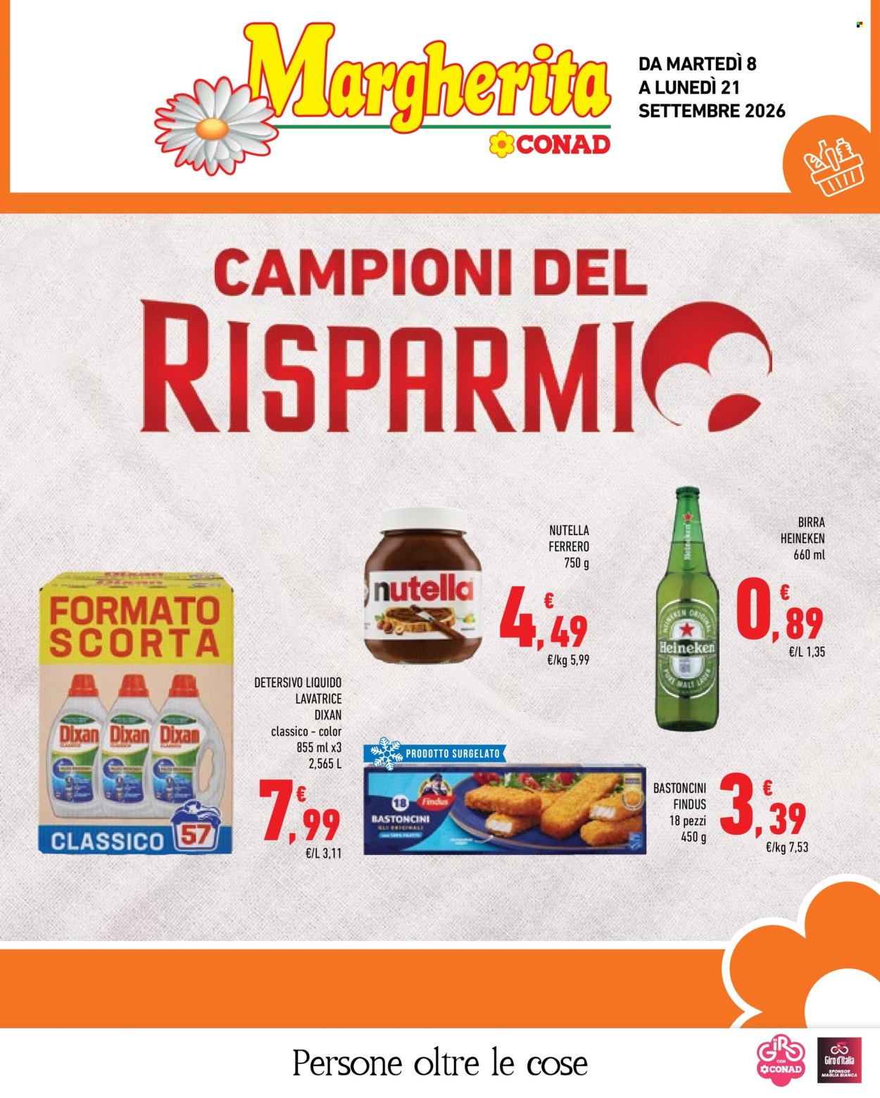 Volantino Conad - 8/9/2026 - 21/9/2026. Pagina 1