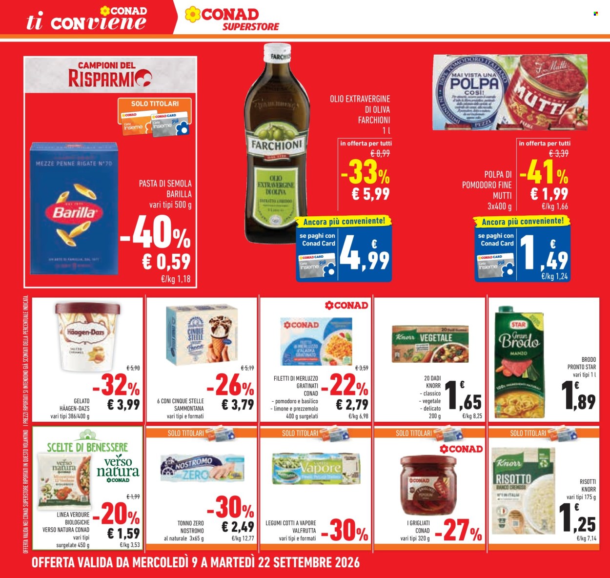 Volantino Conad Superstore - 23/9/2026 - 6/10/2026. Pagina 8