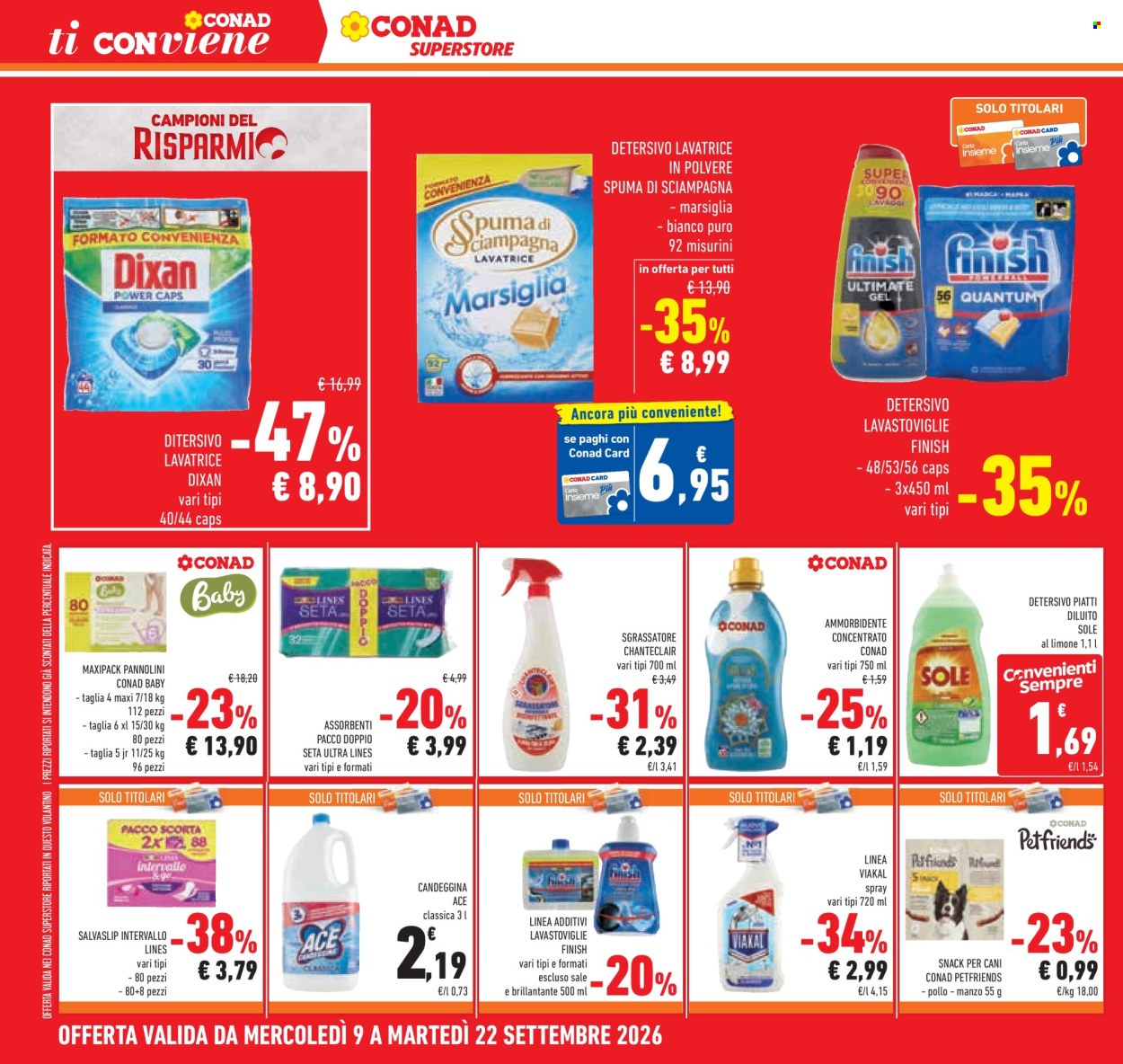 Volantino Conad Superstore - 23/9/2026 - 6/10/2026. Pagina 18
