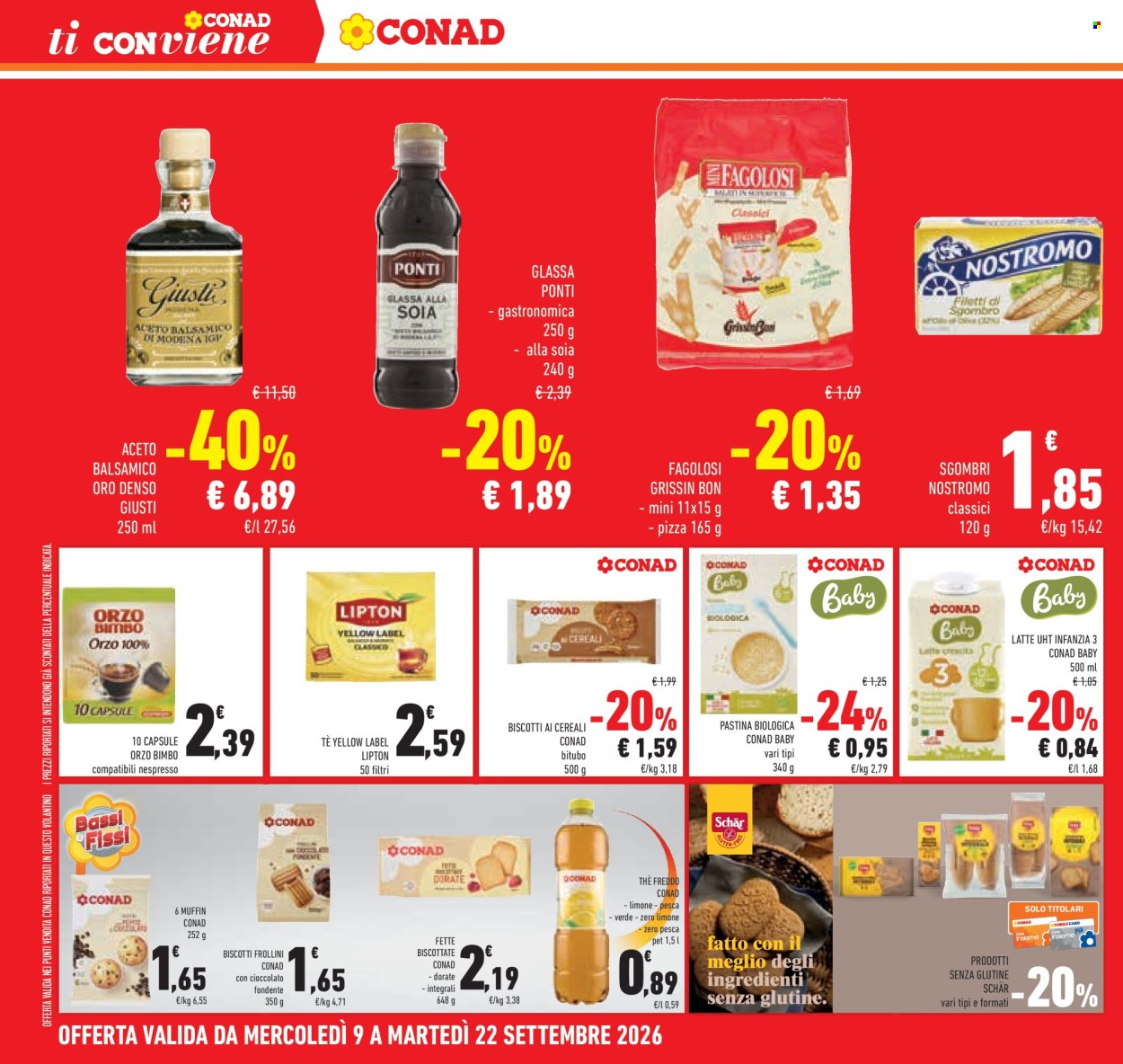 Volantino Conad - 23/9/2026 - 6/10/2026. Pagina 18