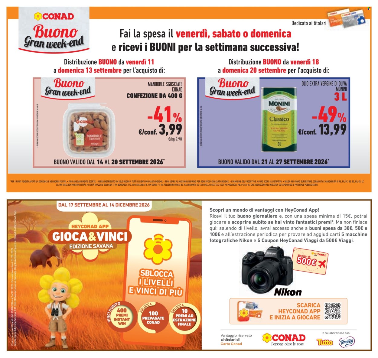 Volantino Conad Superstore - 23/9/2026 - 6/10/2026. Pagina 40