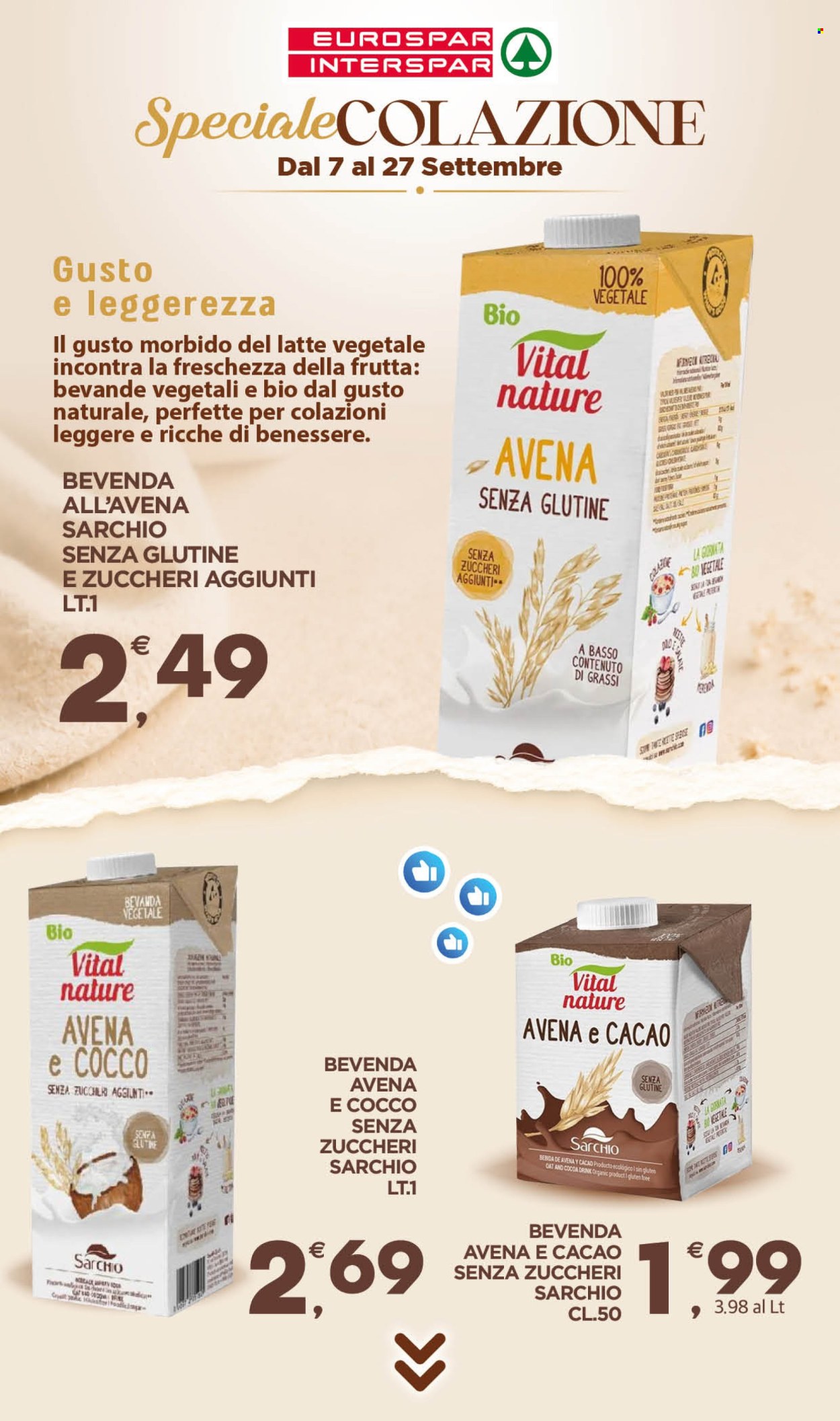 Volantino Eurospar - 7/9/2026 - 27/9/2026. Pagina 18