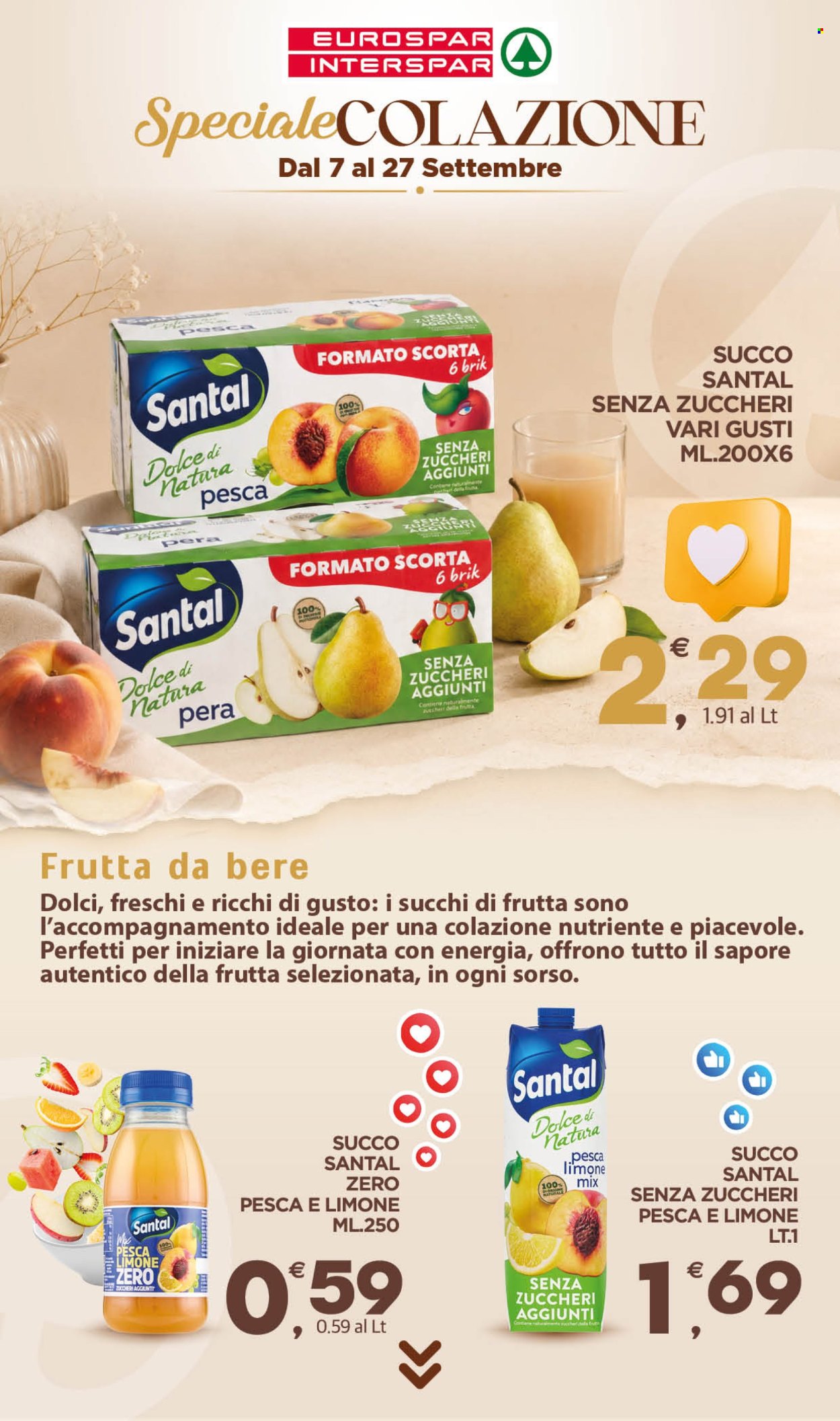 Volantino Eurospar - 7/9/2026 - 27/9/2026. Pagina 24