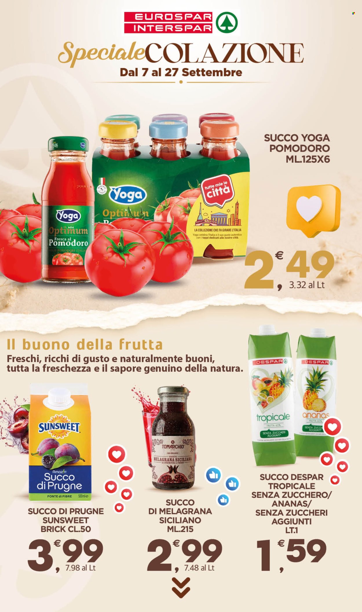 Volantino Eurospar - 7/9/2026 - 27/9/2026. Pagina 25