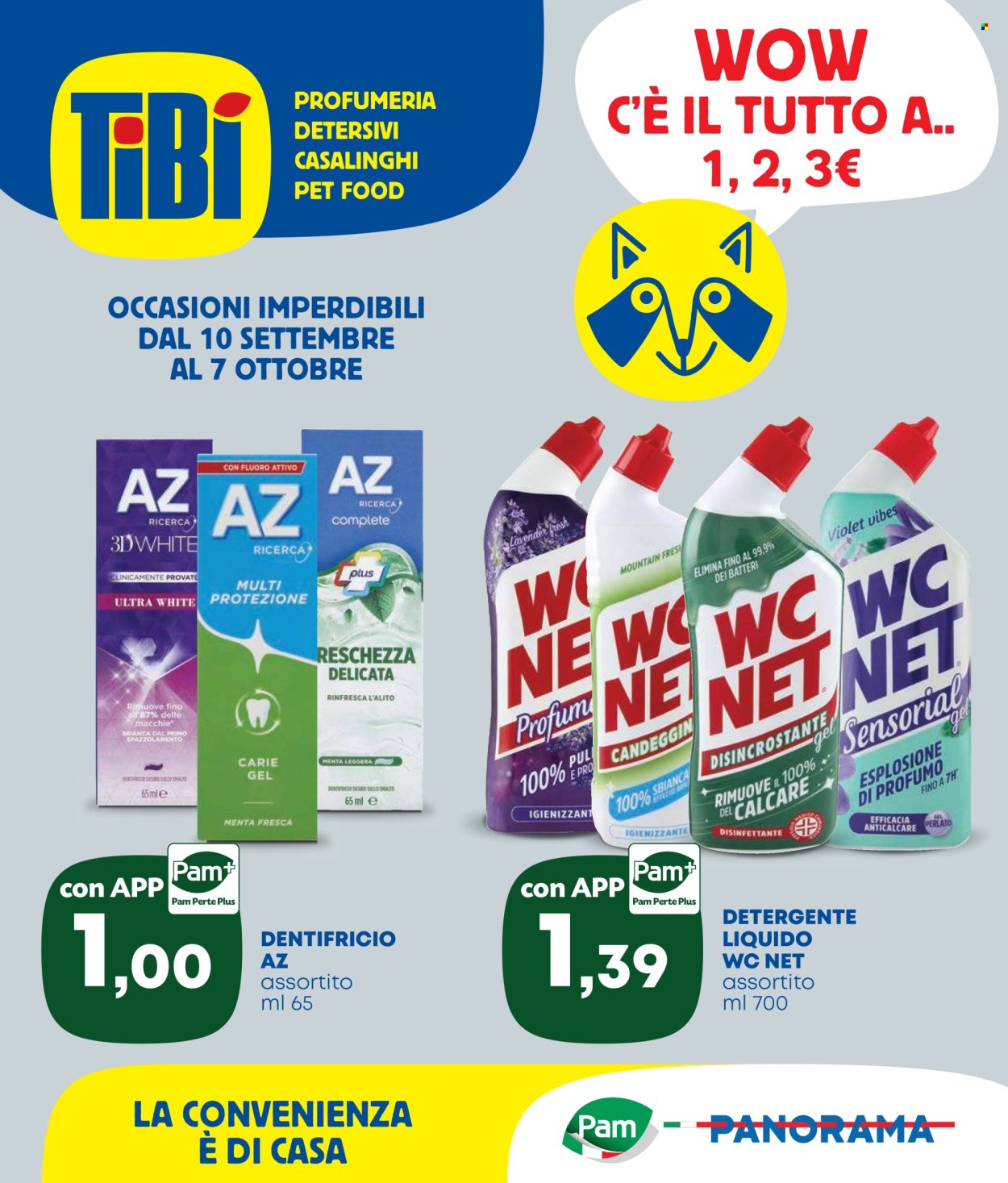 Volantino Panorama - 10/9/2026 - 7/10/2026. Pagina 1