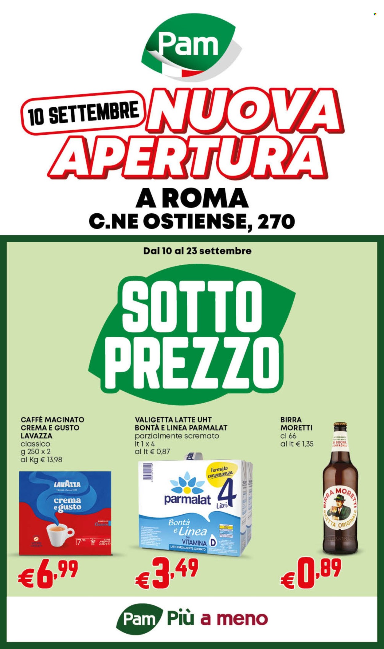 Volantino Pam local - 10/9/2026 - 23/9/2026. Pagina 1