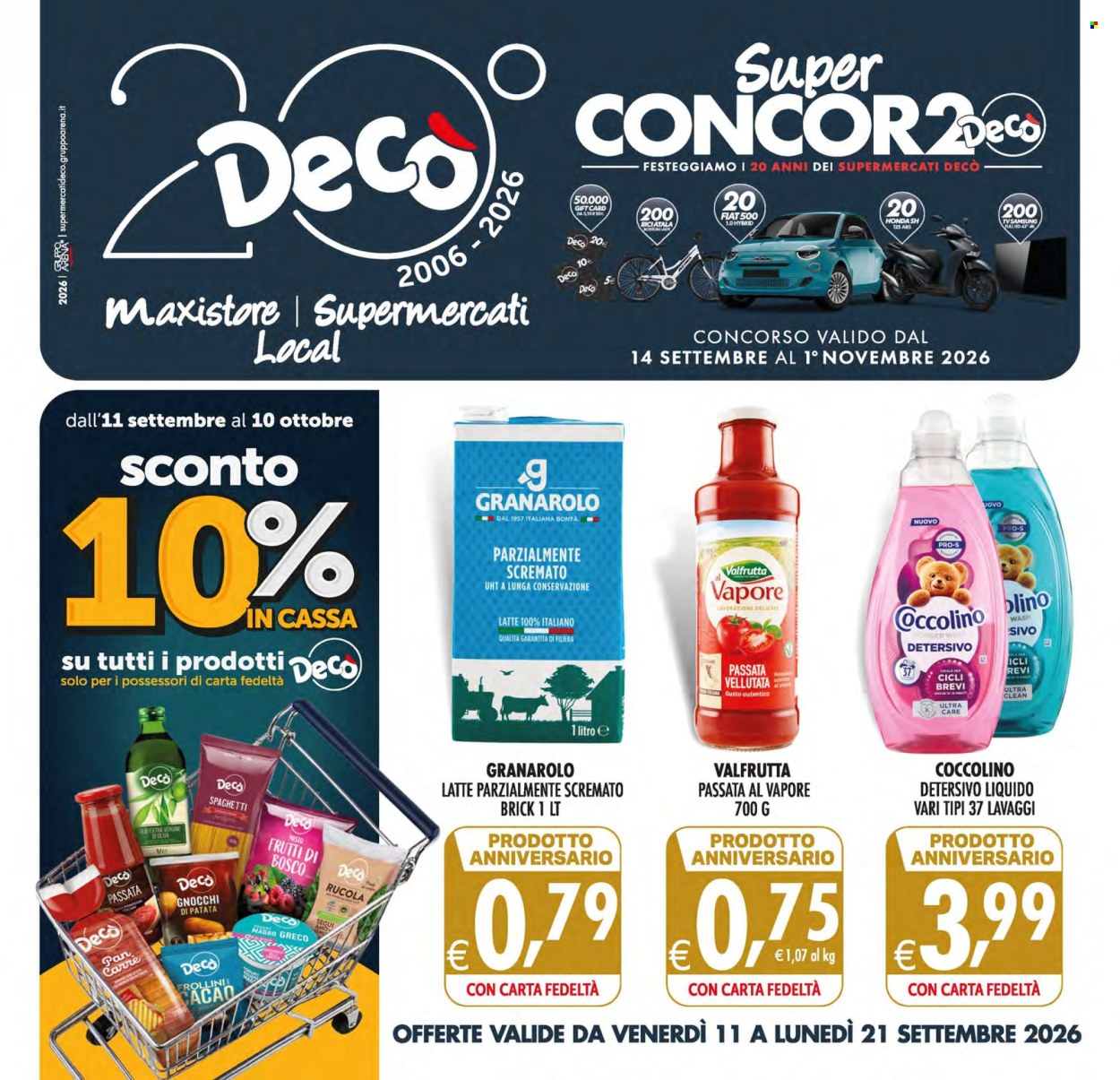 Volantino Deco - 11/9/2026 - 21/9/2026. Pagina 1