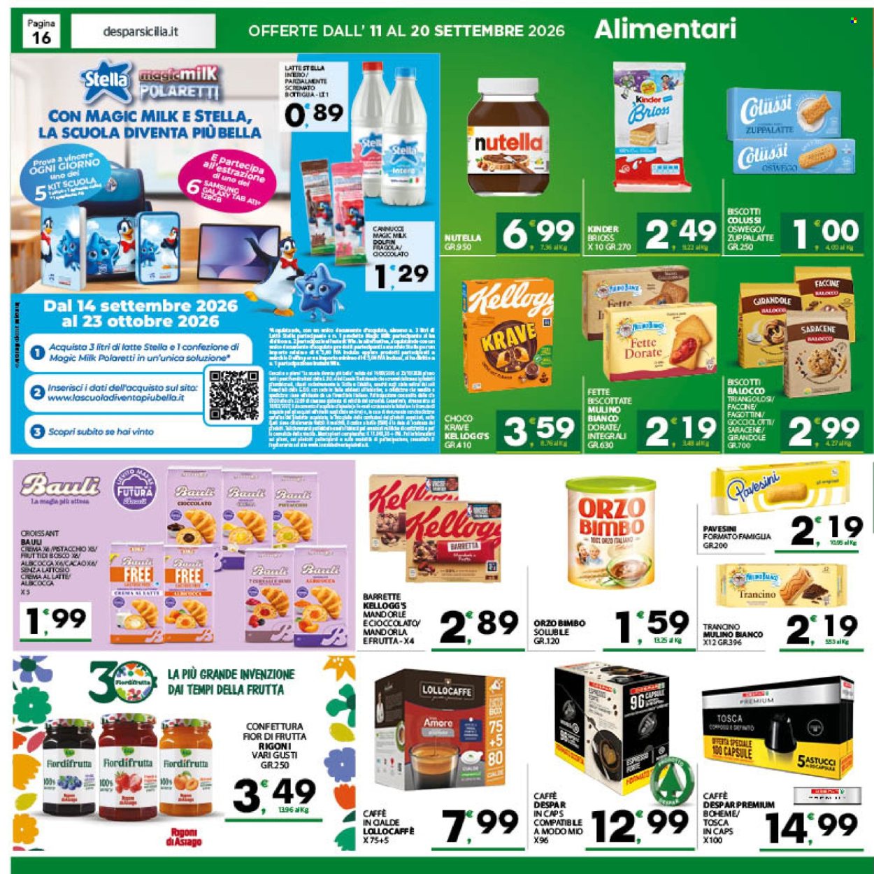 Volantino Eurospar - 11/9/2026 - 20/9/2026. Pagina 16
