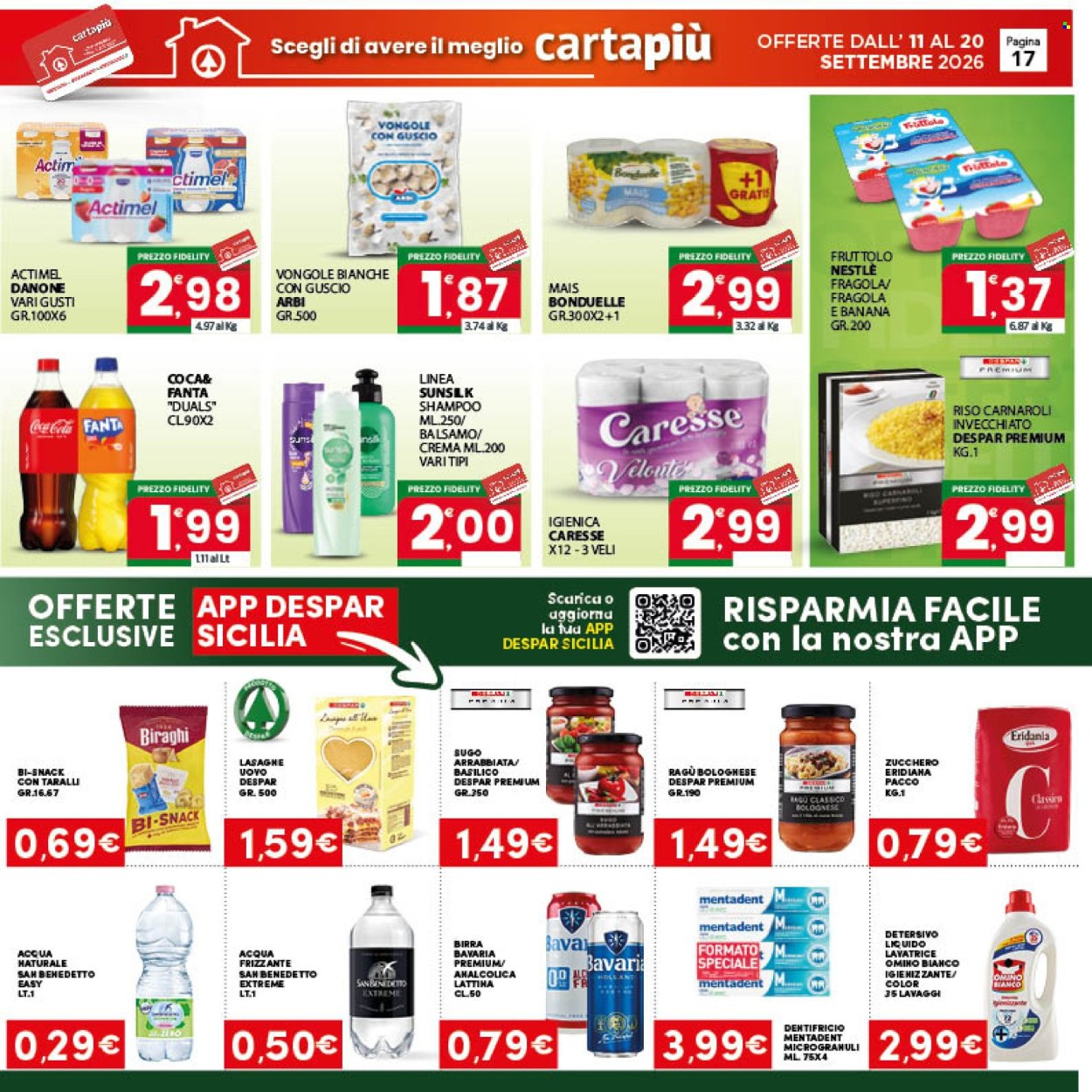 Volantino Eurospar - 11/9/2026 - 20/9/2026. Pagina 17