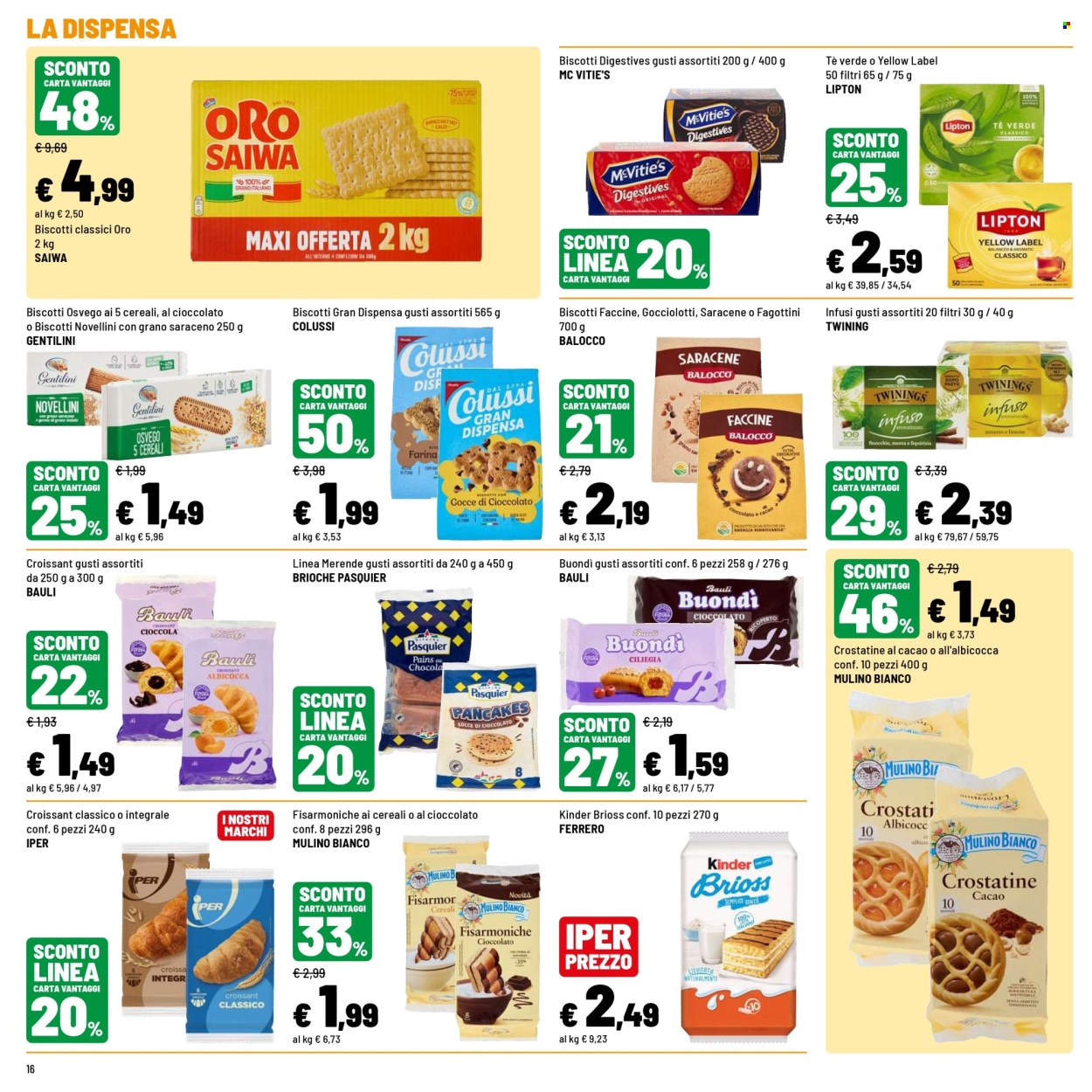 Volantino Iper, La grande i - 11/9/2026 - 20/9/2026. Pagina 16