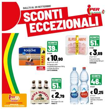 Volantino Iper, La grande i - 11/9/2026 - 20/9/2026.