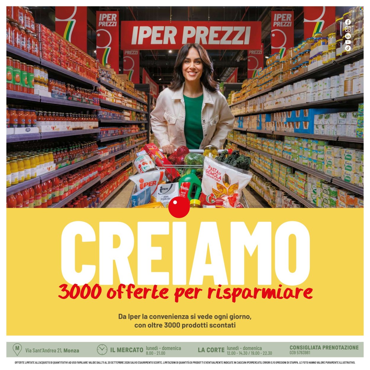 Volantino Iper, La grande i - 11/9/2026 - 20/9/2026. Pagina 16