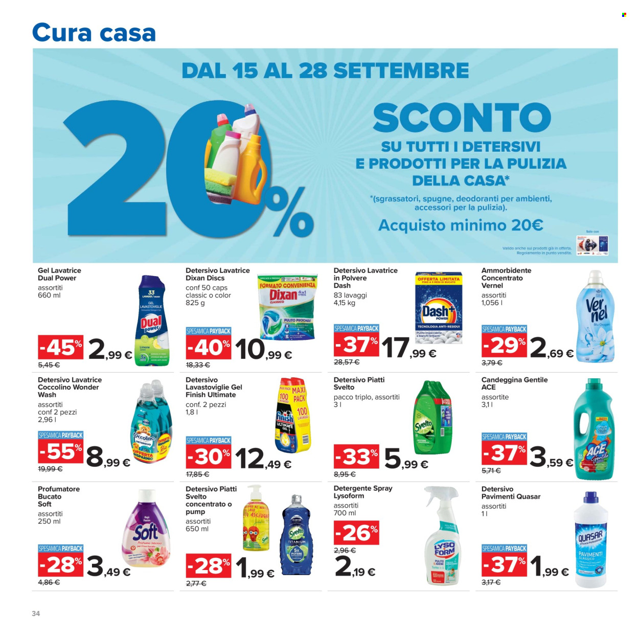 Volantino Carrefour - 15/9/2026 - 25/9/2026. Pagina 34