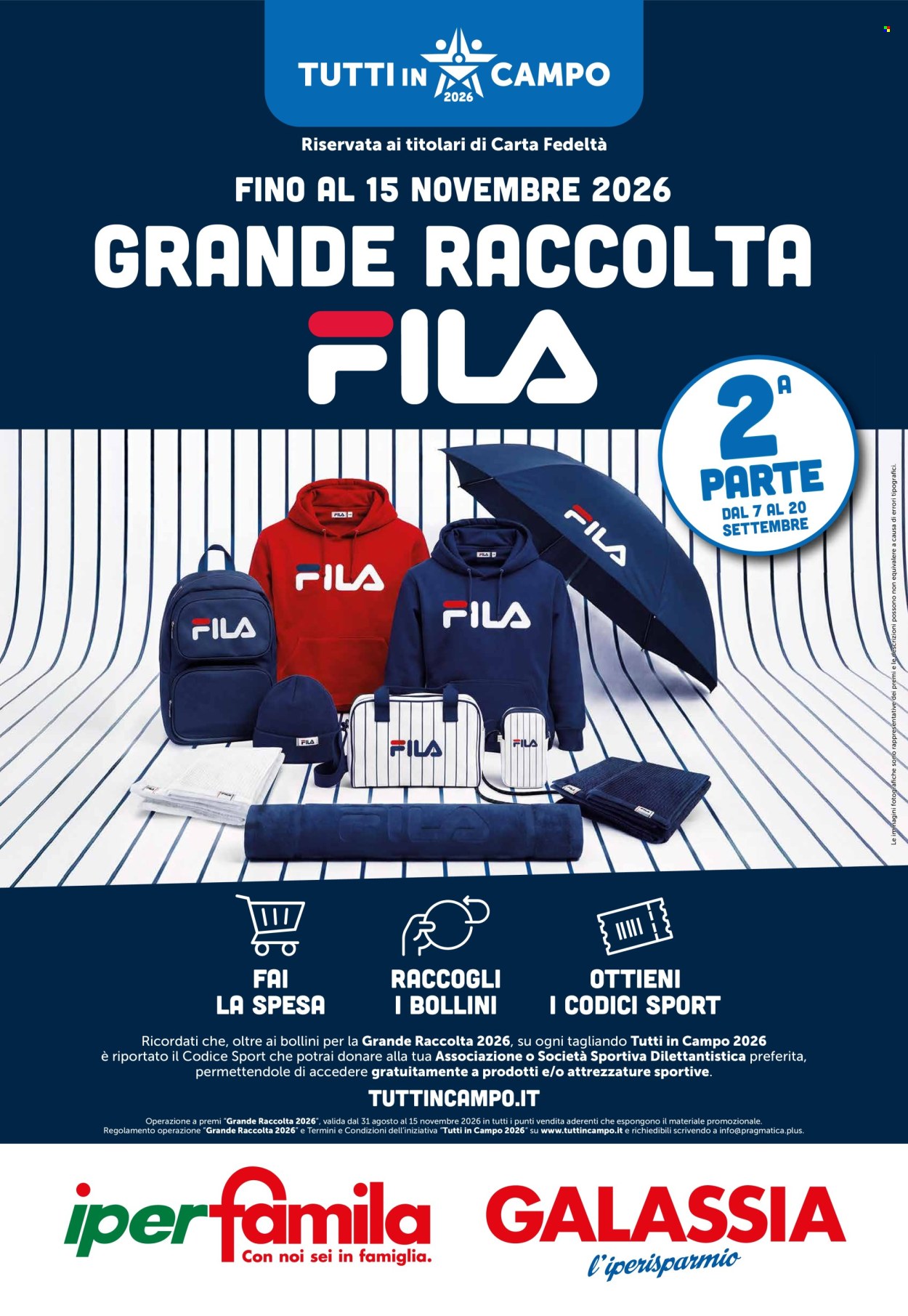 Volantino Famila - 7/9/2026 - 20/9/2026. Pagina 1