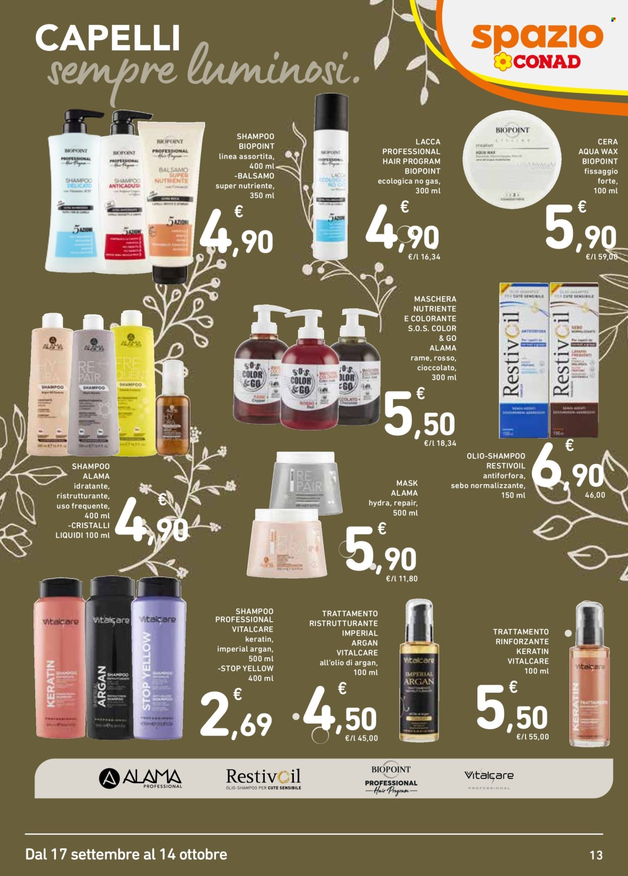 Leták Spazio Conad - 17.9.2026 - 14.10.2026. Strana 13