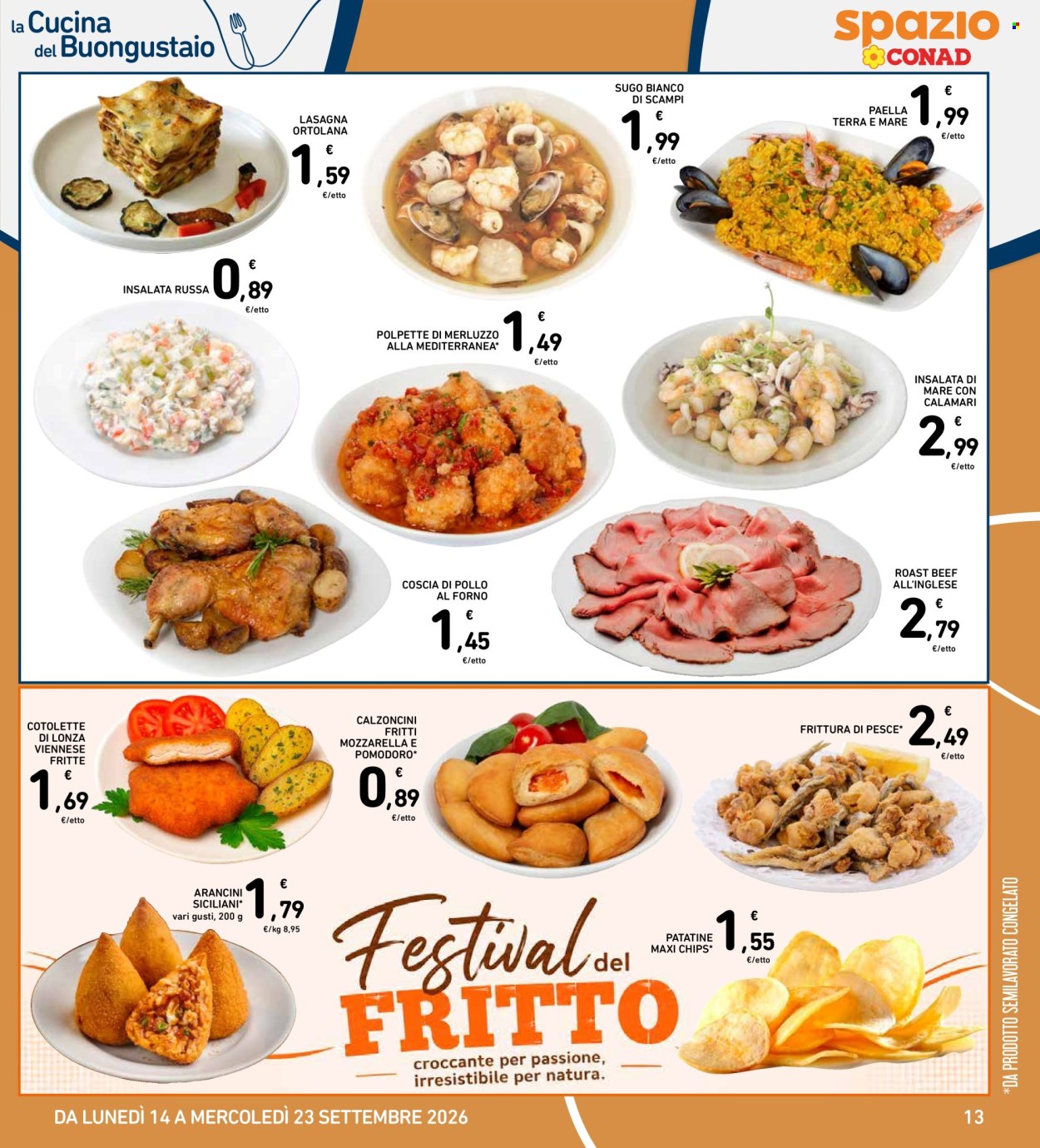 Volantino Spazio Conad - 14/9/2026 - 23/9/2026. Pagina 13