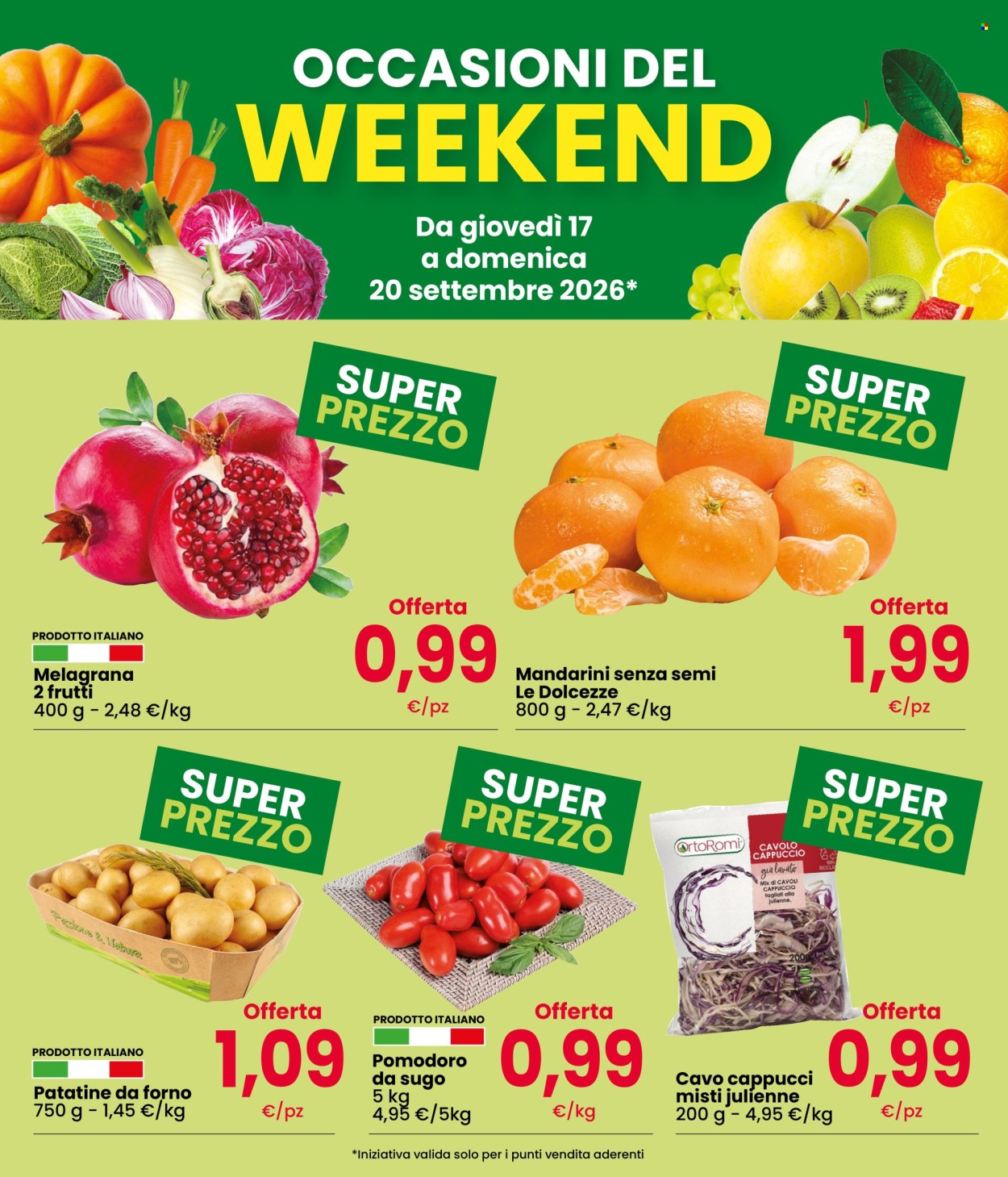 Volantino Eurospar - 17/9/2026 - 20/9/2026. Pagina 2