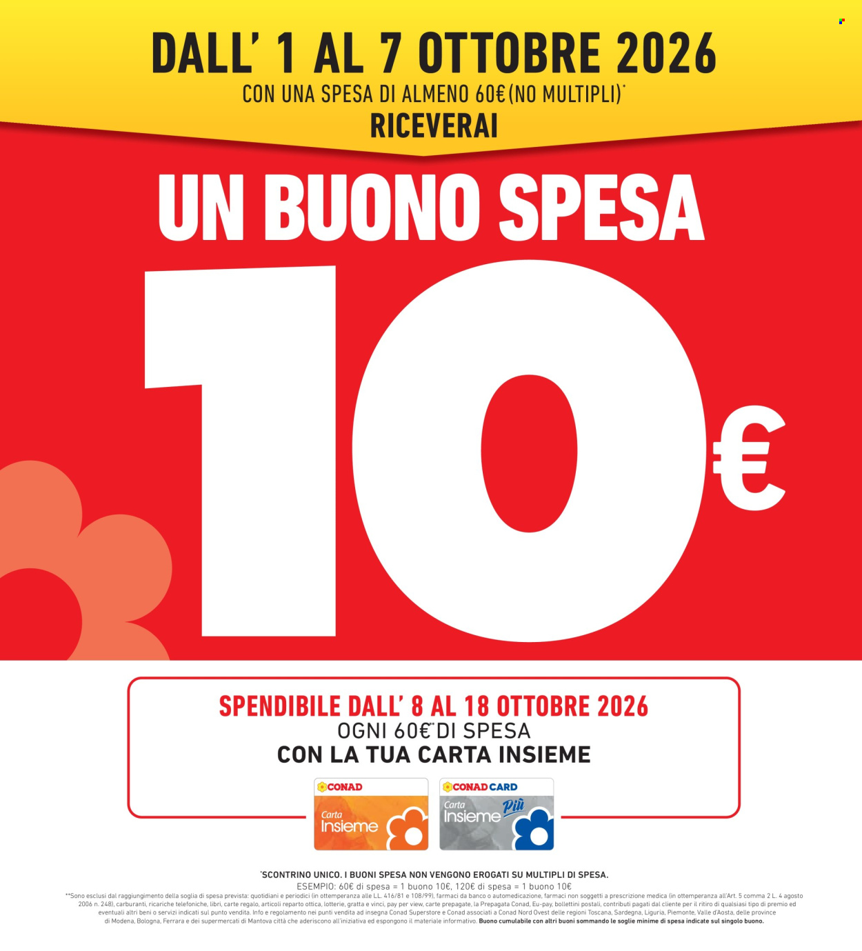 Volantino Conad Superstore - 24/9/2026 - 7/10/2026. Pagina 2