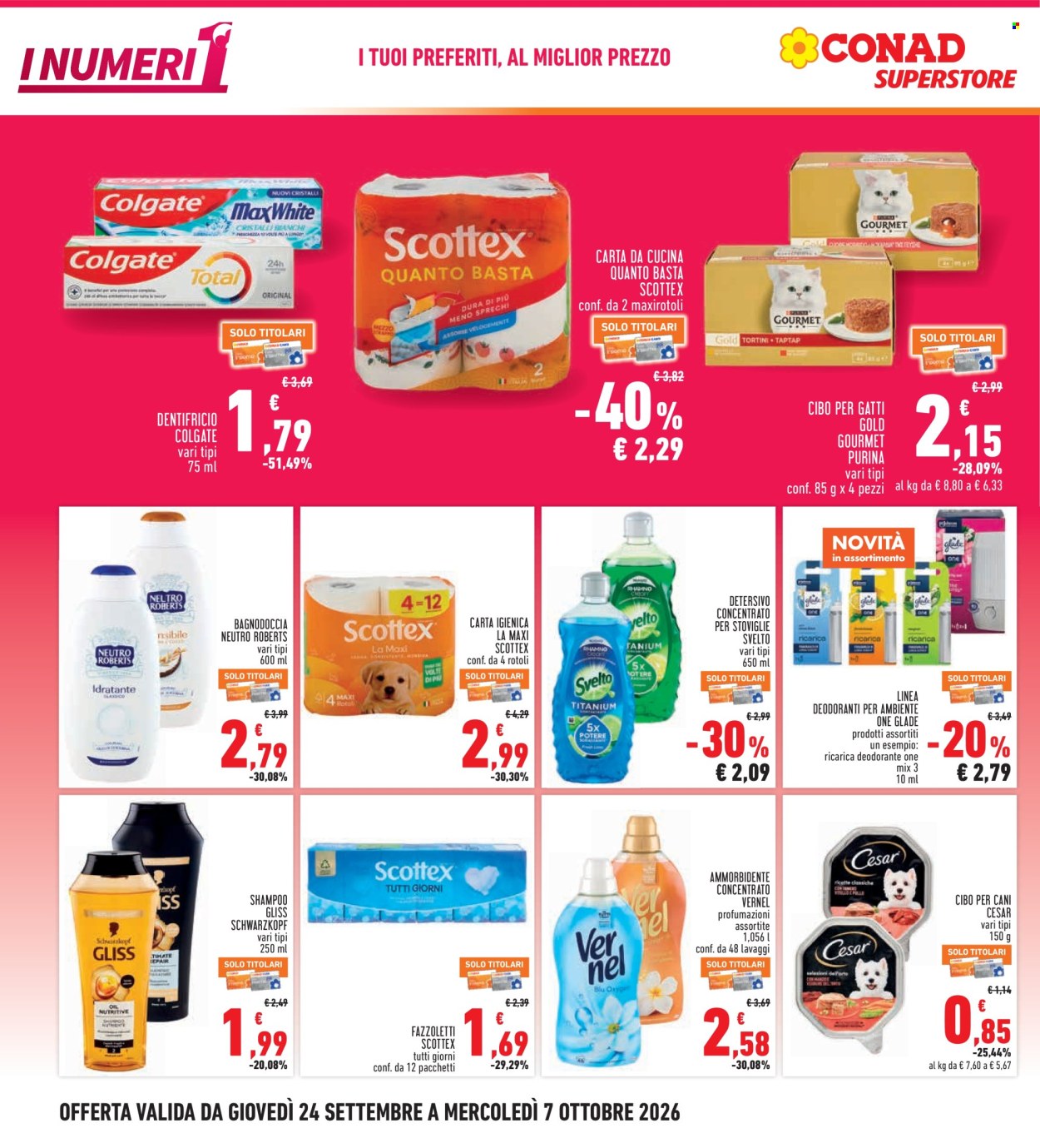 Volantino Conad Superstore - 24/9/2026 - 7/10/2026. Pagina 6