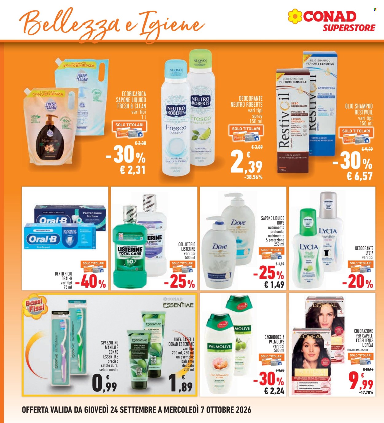 Volantino Conad Superstore - 24/9/2026 - 7/10/2026. Pagina 20
