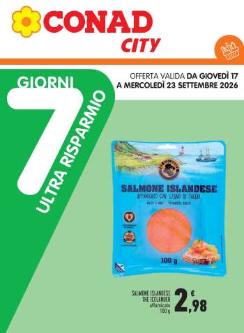Volantino Conad City - 17/9/2026 - 23/9/2026.