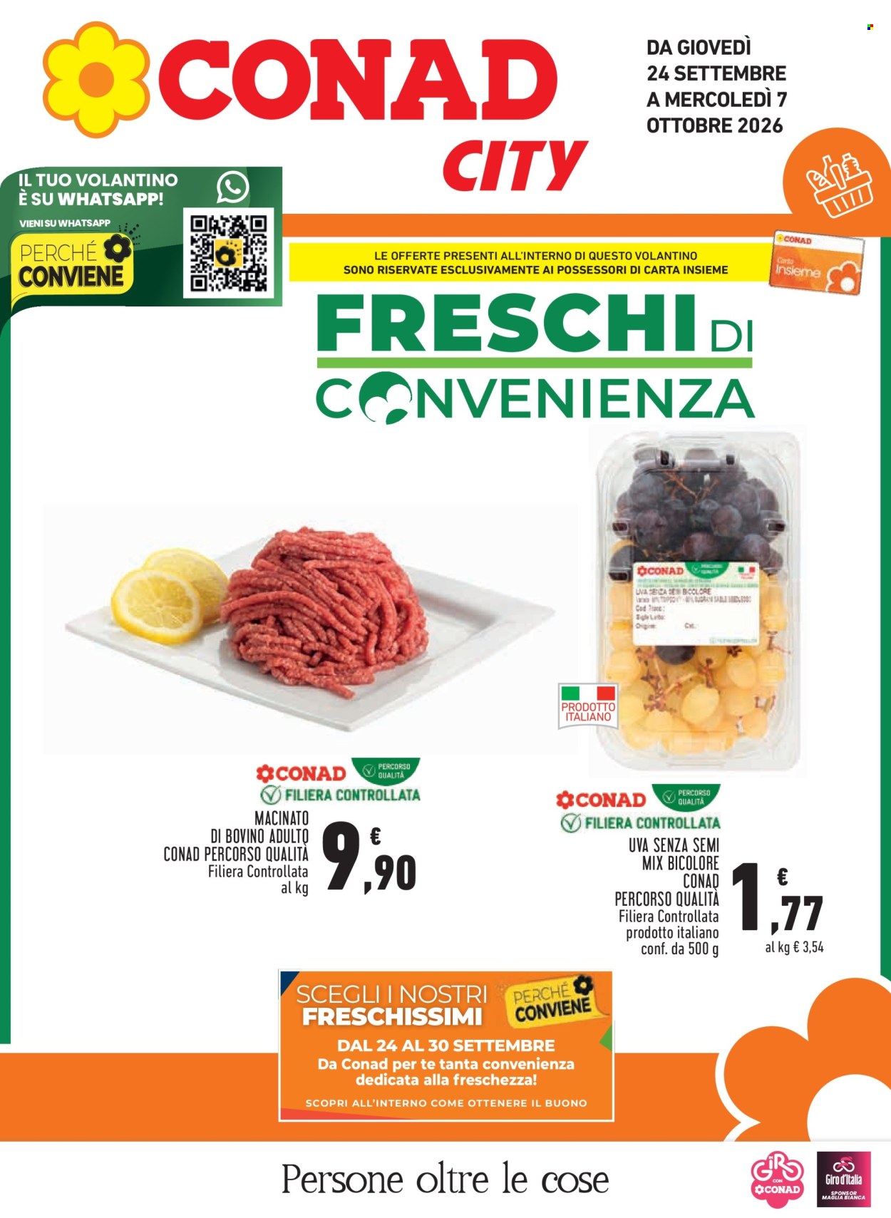 Volantino Conad City - 24/9/2026 - 7/10/2026. Pagina 1