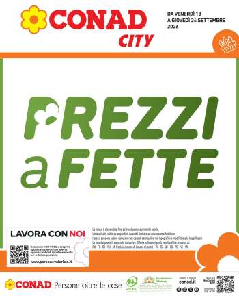 Volantino Conad City - 18/9/2026 - 24/9/2026.