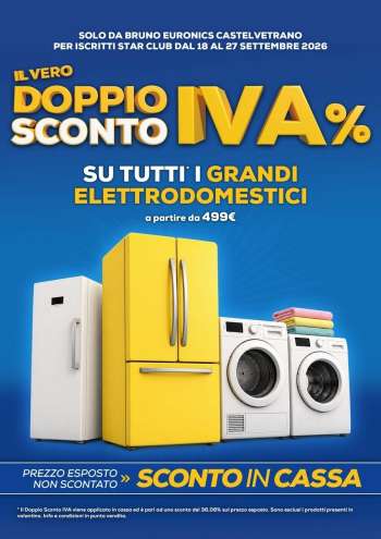 Volantino Euronics - 18/9/2026 - 27/9/2026.
