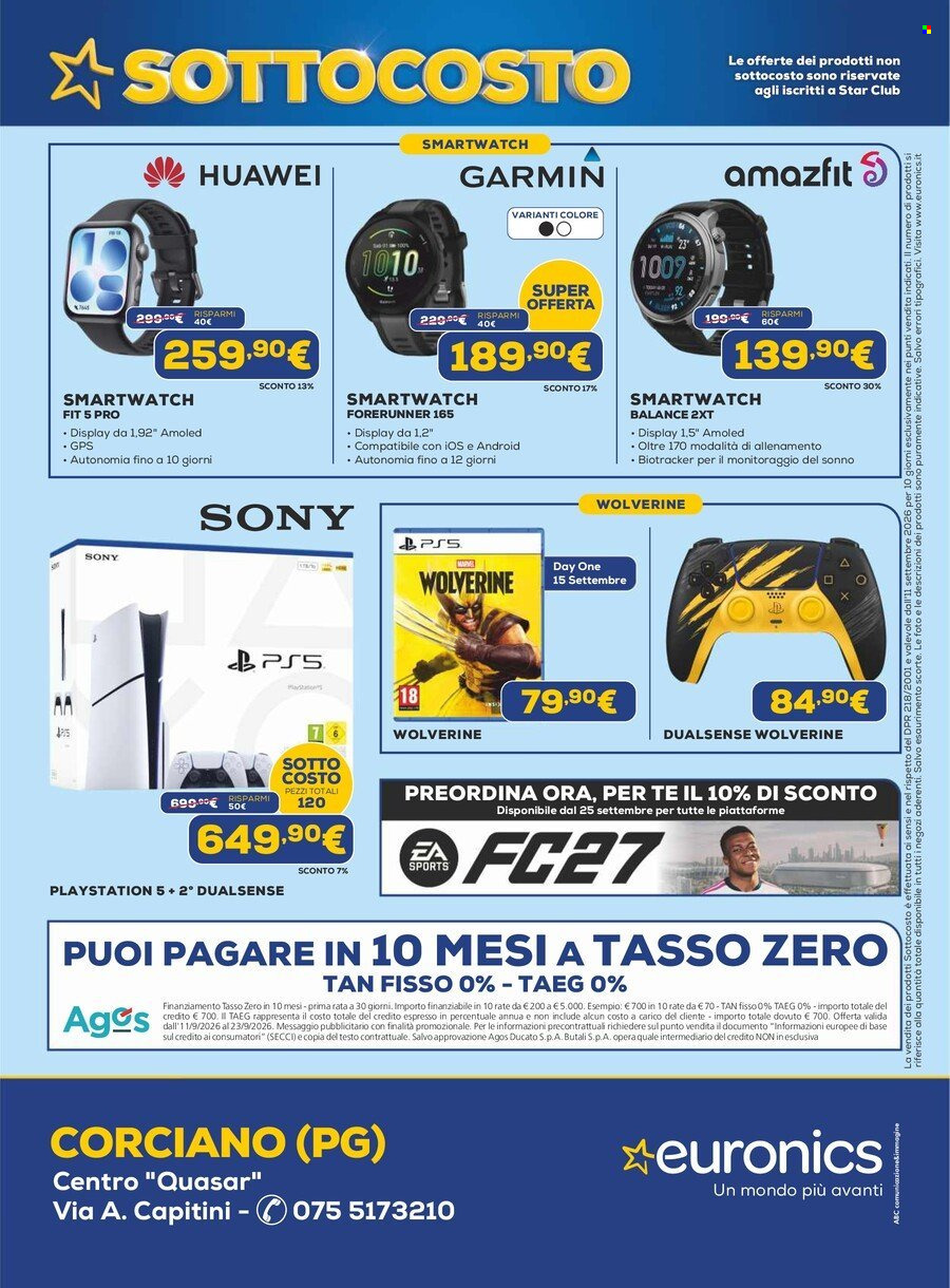 Volantino Euronics - 11/9/2026 - 23/9/2026. Pagina 26