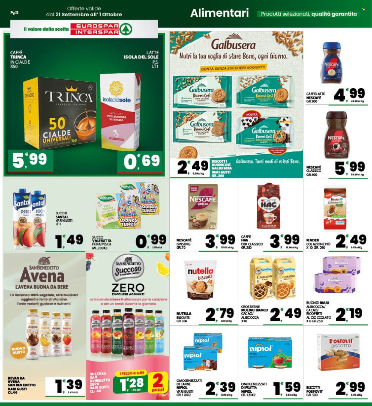 Volantino Interspar - 21/9/2026 - 1/10/2026. Pagina 16