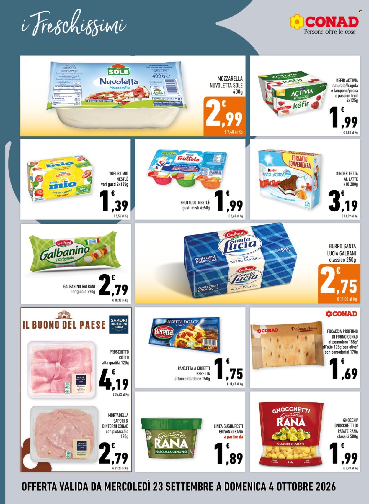 Volantino Margherita Conad - 23/9/2026 - 3/10/2026. Pagina 8