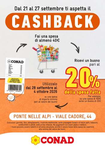 Volantino Conad - 21/9/2026 - 27/9/2026.