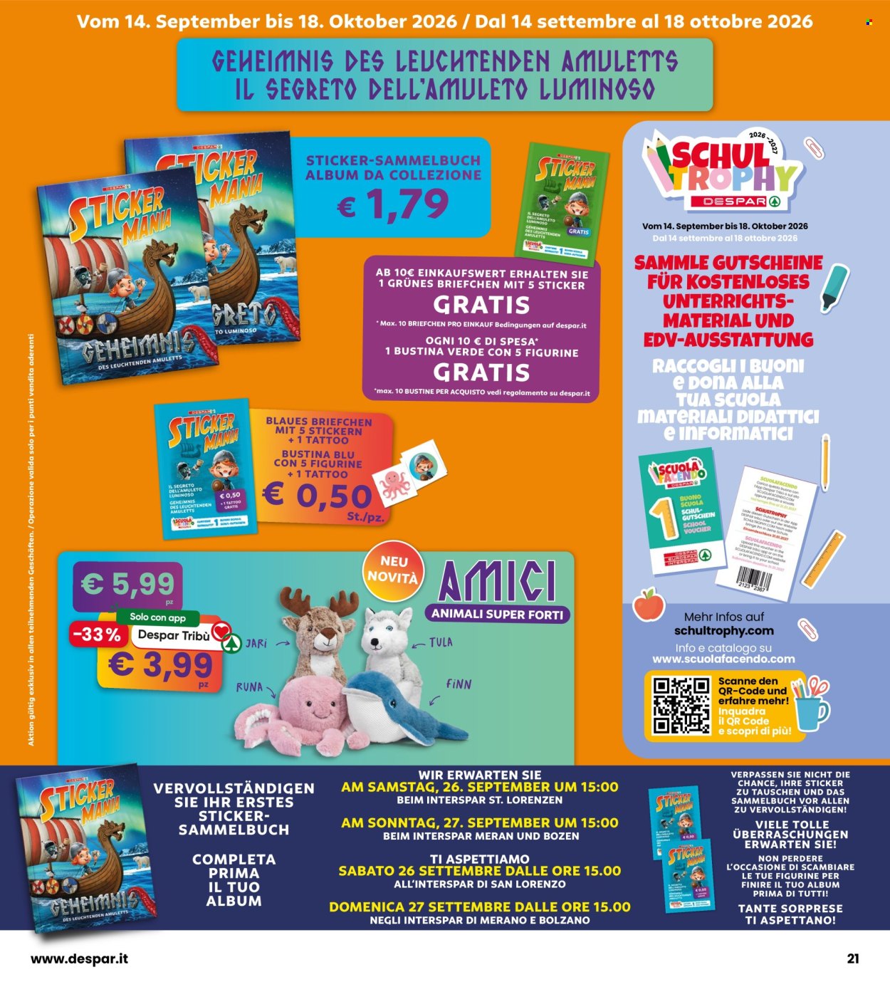 Volantino Interspar - 24/9/2026 - 7/10/2026. Pagina 21