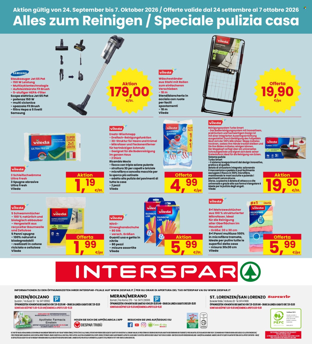Volantino Interspar - 24/9/2026 - 7/10/2026. Pagina 40