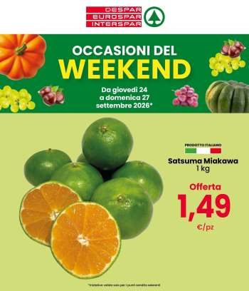 Volantino Despar - 24/9/2026 - 27/9/2026.