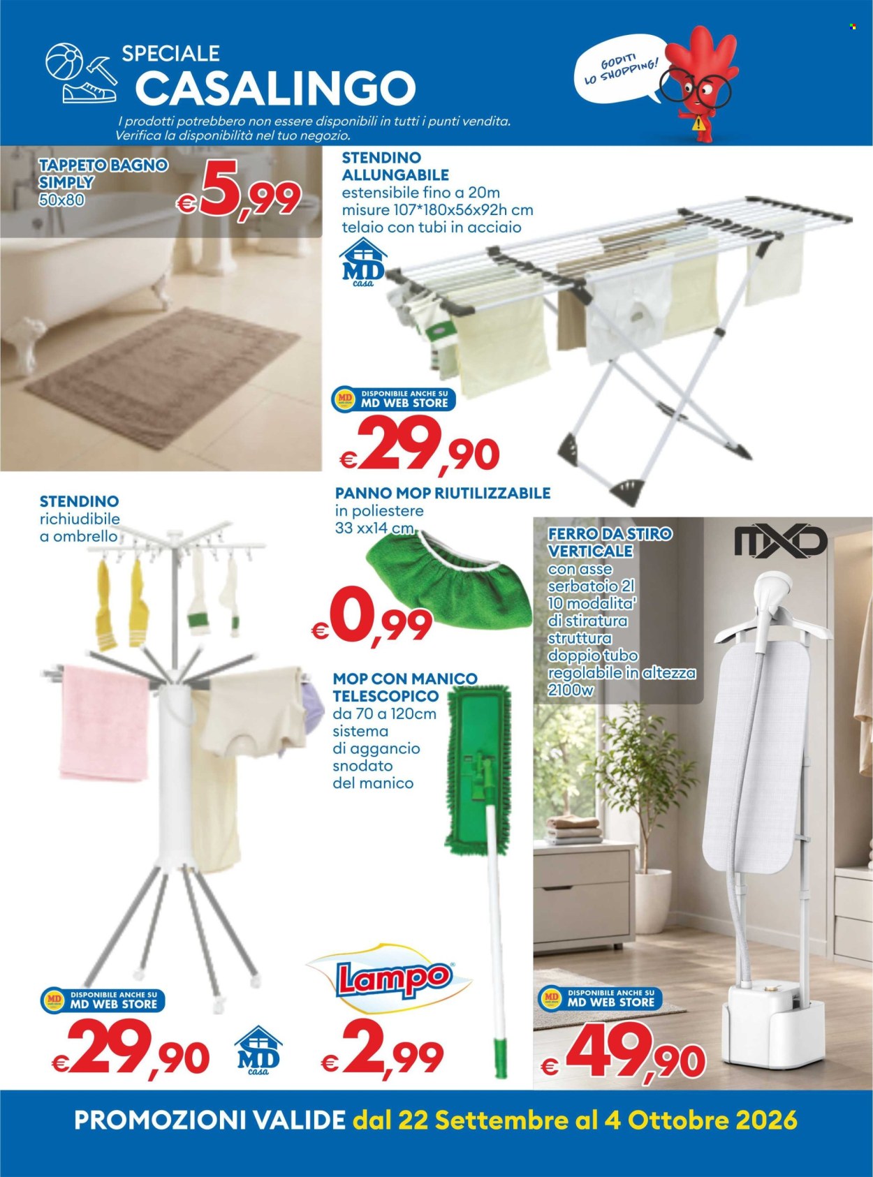 Volantino MD Discount - 22/9/2026 - 4/10/2026. Pagina 30