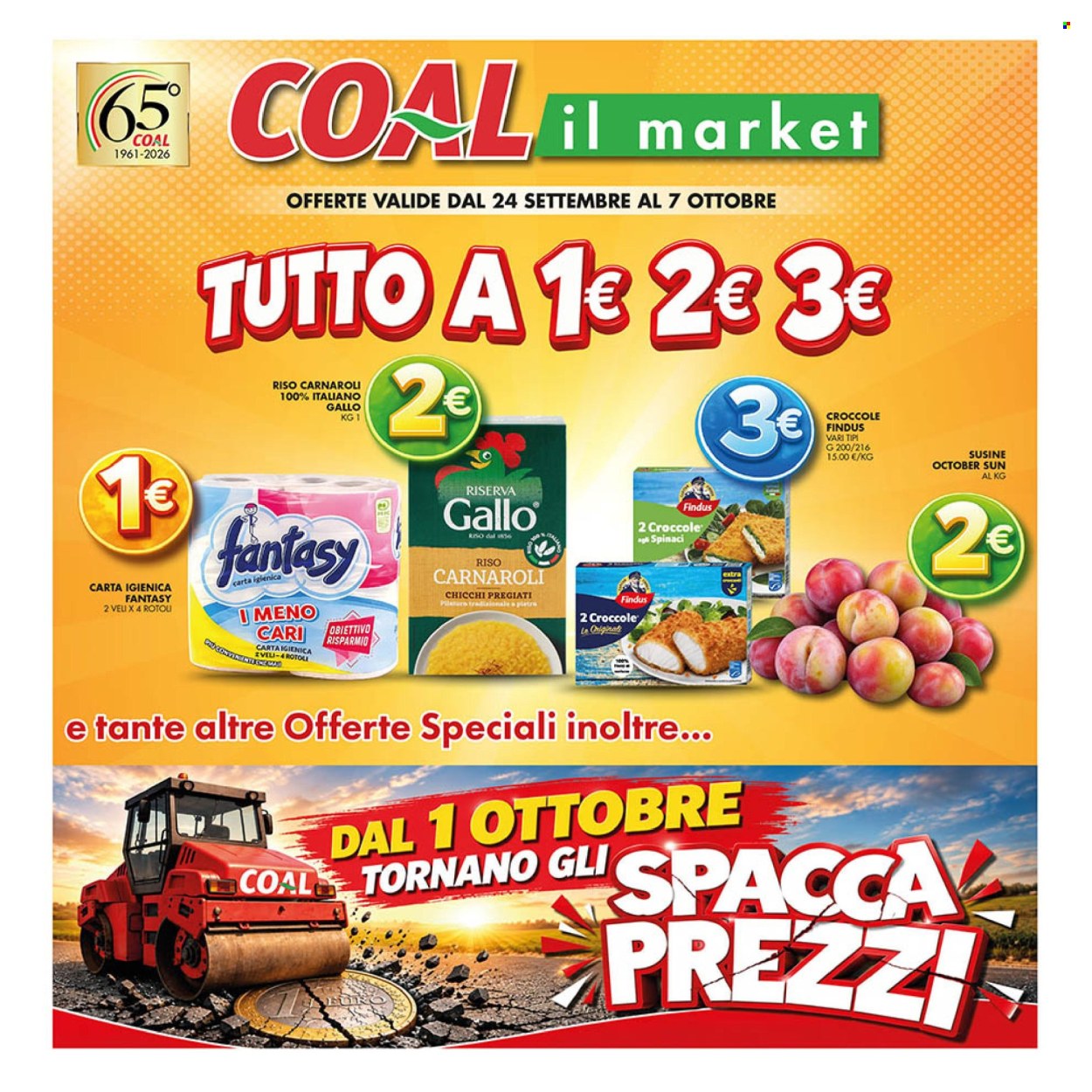 Volantino COAL - 24/9/2026 - 7/10/2026. Pagina 1