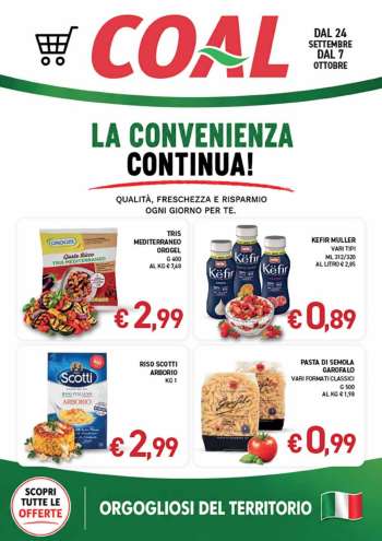 Volantino COAL - 24/9/2026 - 7/10/2026.