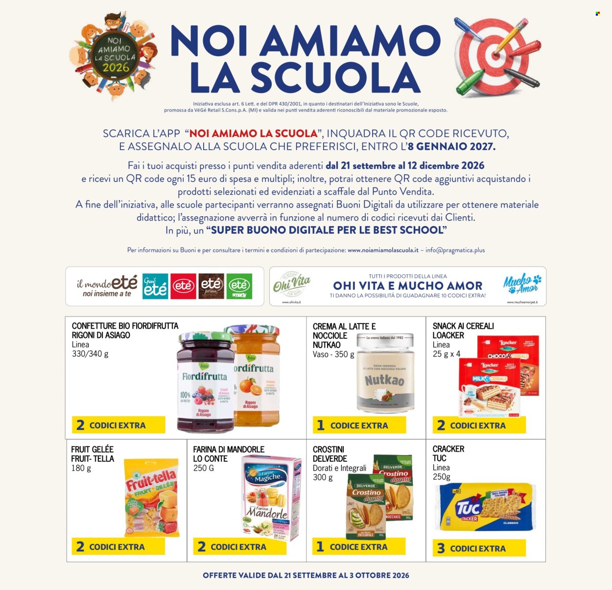 Volantino Eté - 21/9/2026 - 3/10/2026. Pagina 1