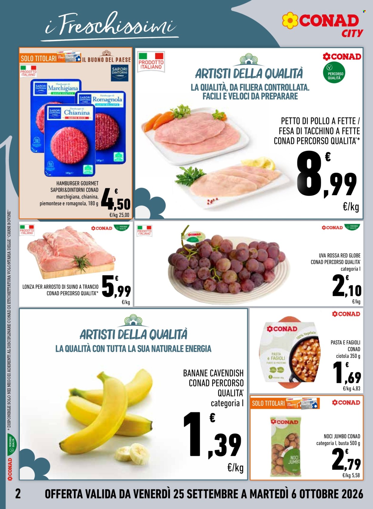 Volantino Conad City - 25/9/2026 - 6/10/2026. Pagina 2
