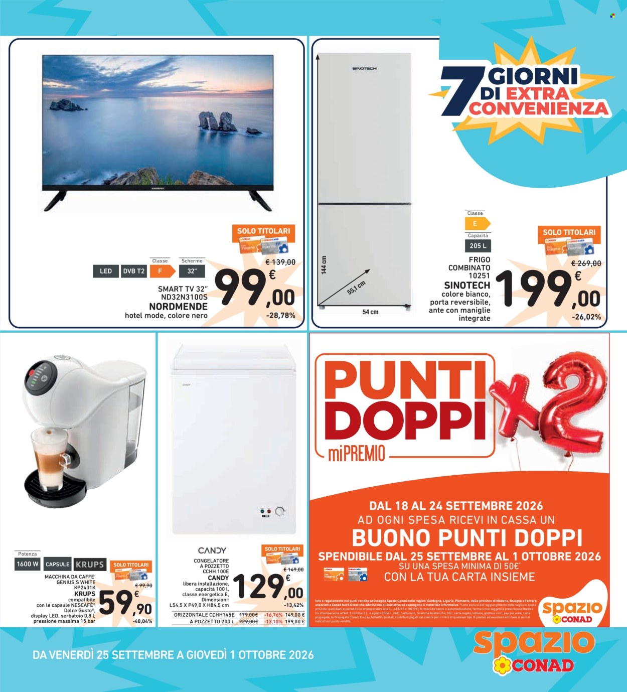 Volantino Spazio Conad - 25/9/2026 - 1/10/2026. Pagina 5