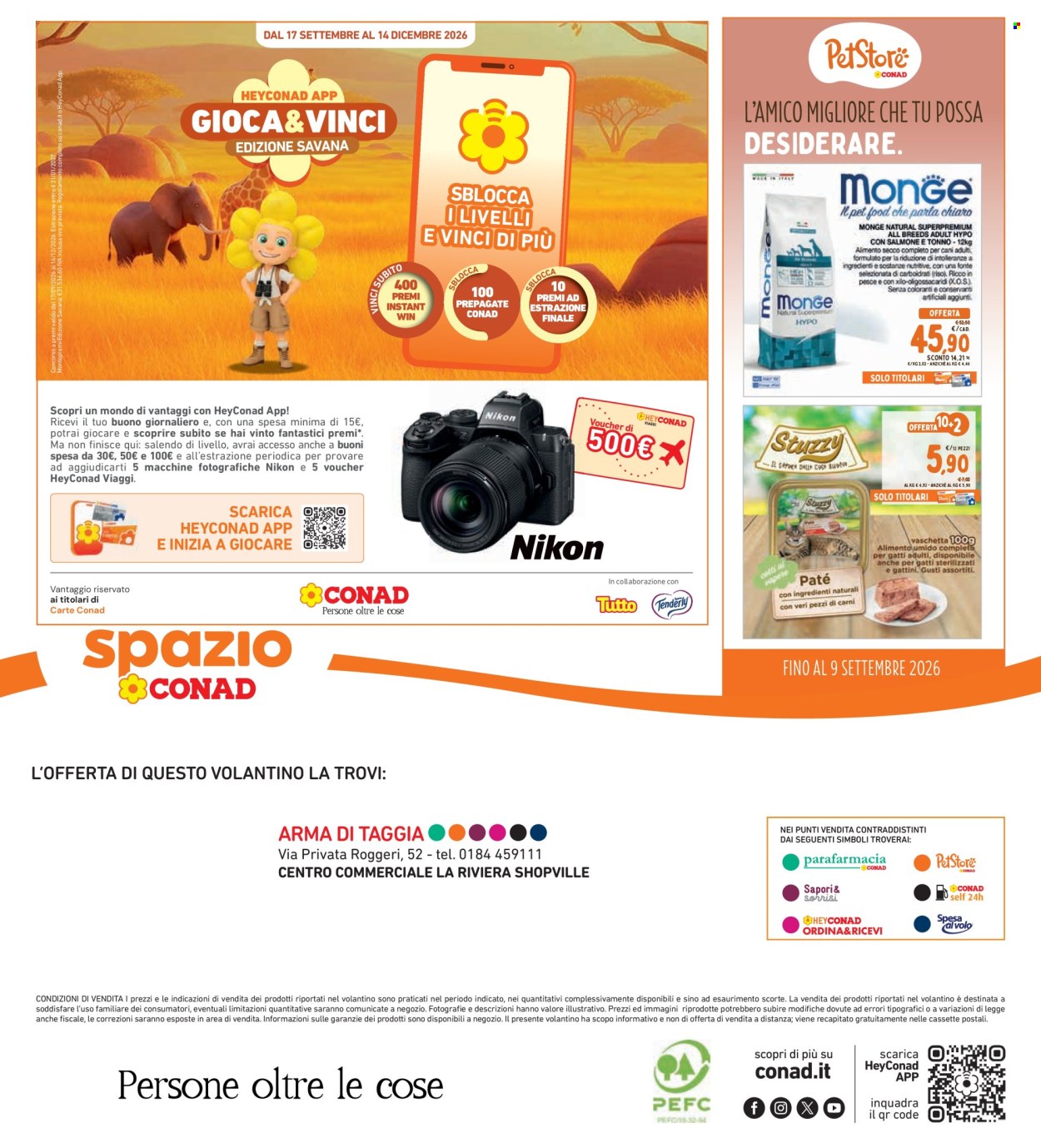 Volantino Spazio Conad - 25/9/2026 - 1/10/2026. Pagina 6