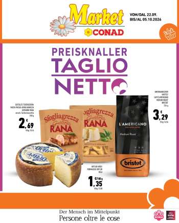 Volantino Market Conad - 22/9/2026 - 5/10/2026.