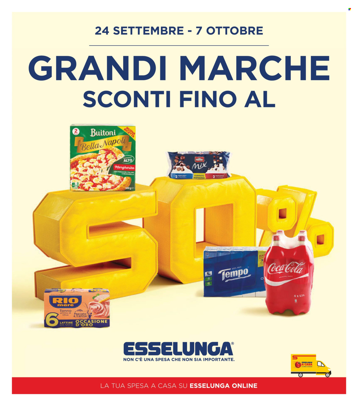 Volantino Esselunga - 24/9/2026 - 7/10/2026. Pagina 1